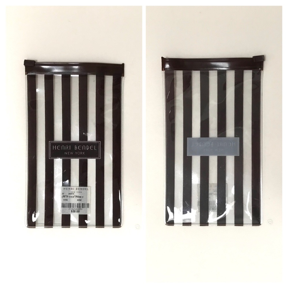 HENRI BENDEL Clear Vinyl Case